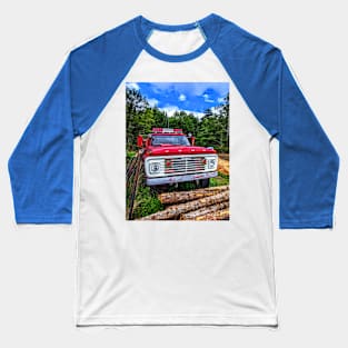 Old Ford, Fire truck Baseball T-Shirt